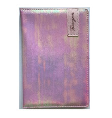 Carnet А5 80foi, matematica, piele eco, roz, 9064