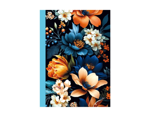 Блокнот А6 48л. клетка, интегральная обложка, 23108 (10)