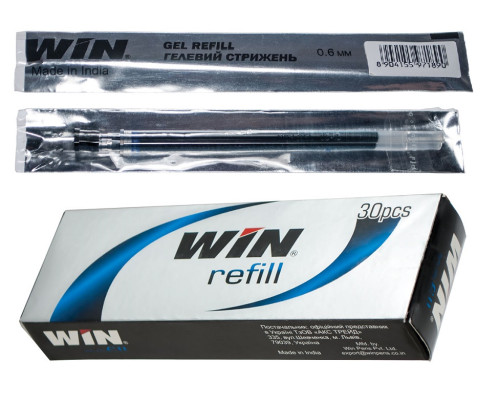 Rezerva gel, albastru, 0,6 130mm. WIN (30) Rezerva gel, albastru, 0,6 130mm. WIN (30)
