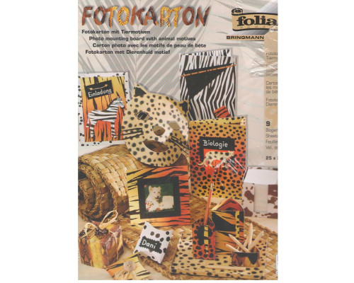 Набор картонный "Шкуры животных" 5789