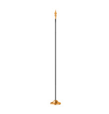 094499 Suport pentru drapel metalauriu 2,25 m