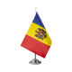 Suport de masă cu steagul Republica Moldova, 15x22,5 cm, 160g/m2, satin dublu