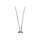 Suport de masă pentru două steaguri 32 cm