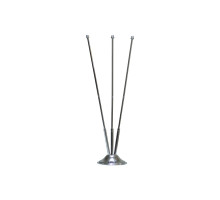 Suport de masă pentru trei steaguri 32 cm