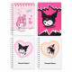 Carnet A6 50foi, linie, spira, Gingko (24)