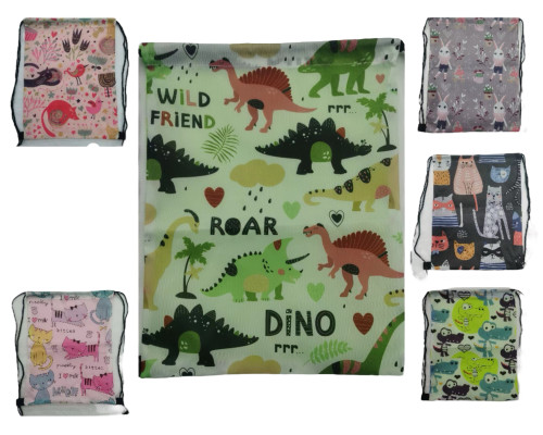 Geanta p/u incaltaminte,42*34cm, copii, asorti, S31-1 (12/600)