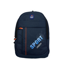 Рюкзак школьный "SPORT RUNNING" 45*30*17cm, синий (100)