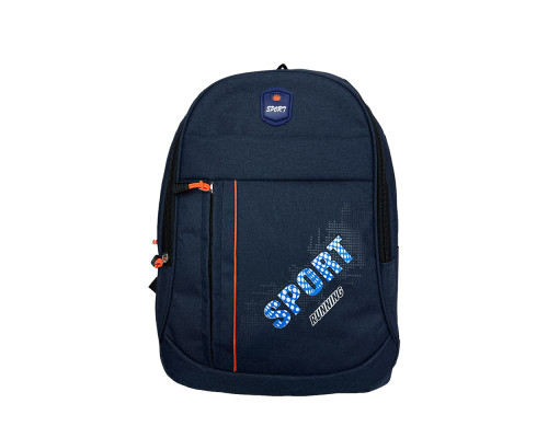 Rucsac școlar "SPORT RUNNING" 45*30*17cm, albastru (100)