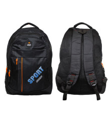 Рюкзак школьный "SPORT RUNNING" 45*30*17cm, черный (100)