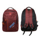 Rucsac școlar "SPORT RUNNING"45*30*17cm, bordo (100)