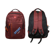 Rucsac școlar "SPORT RUNNING"45*30*17cm, bordo (100)