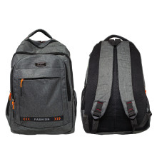 Rucsac școlar, gri,"FASHION" 1006-3, S5-3 (100)