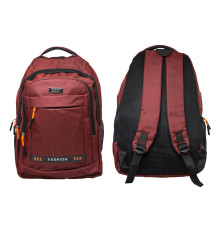 Rucsac școlar, bordo,"FASHION" 1006-3, S5-3 (100)