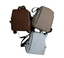 Rucsac tineret, ecopiele, alb, H6268, S6-1 (50)