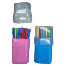 Betisoare scolare in cutie din plastic 30buc 906 (100/400)