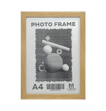 Rama foto A4 cu suport lemn deschis, 20mm F2015-01 CM*7543
