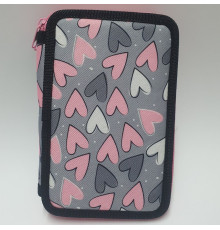 Penar cu 2 sectie, "HEARTS" 12,5*19,5*4