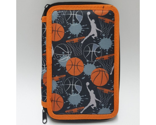 Пенал 3-яр., пустой, "BASKETBALL" 12,5*19,5*5,5 Пенал 3-яр., пустой, "BASKETBALL" 12,5*19,5*5,5