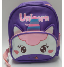 Rucsac pentru copii cu buzinar, "UNICORN" mov