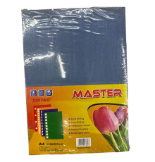 Coperta p/u brosurare, A4 230gr/m2, imitatie piele albastru, 100buc. (20)