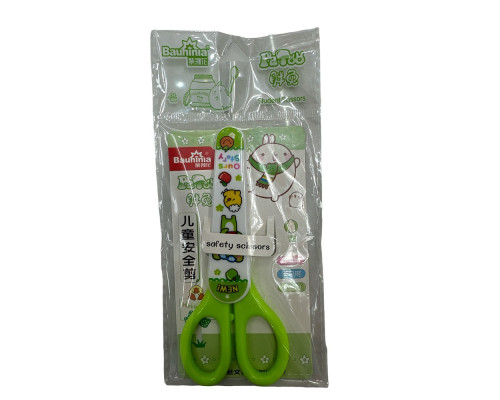 Ножницы детские, на блистере, c чехлом HQT-136T(24/720)