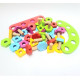 Joc educativ din lemn "Nut Puzzle Block" (32)