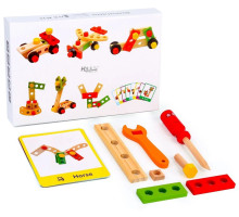 Сonstructor din lemn cu cartele 380252 (36)