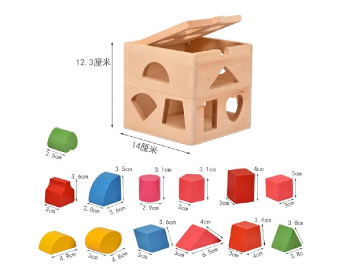 Joc educativ din lemn Cub-Sorter 44046 (24) Joc educativ din lemn Cub-Sorter 44046 (24)