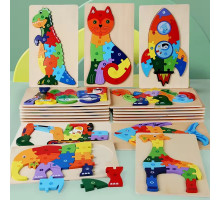 Игра-пазл из дерева, ассорти 13*30см S3-21 (160)