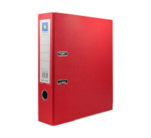 Biblioraft A4, 7,5 cm, PP/hartie, rosu 554 (50)