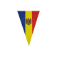 Steagulet decorativ triunghiular, 20x30cm. Moldova (poliester 110g)