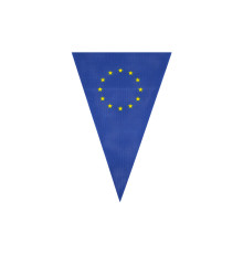 Steagulet decorativ triunghiular, 20x30cm. UE (poliester 110g)