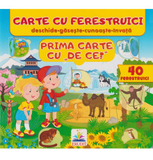 Carte cu ferestruici. Prime carte. De ce? 40 ferestruici. N*7665