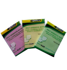 Hirtie notite cu lipici 76*102mm, 100 foi,culori asorti, 4-425-22 4Office (12/192)