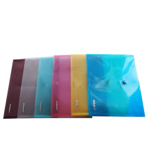 Mapa plic transparenta B5 colori asorti, 03501-21SCH SCHOLZ (12/240)