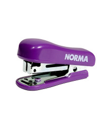 Степлер N10., 8л., 27мм., mini, фиолет., 4051-07 NORMA (12)