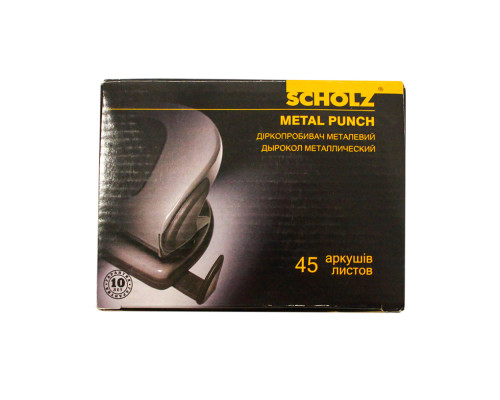 Дырокол 8см 45л. красн. Scholz 4315 (24) Дырокол 8см 45л. красн. Scholz 4315 (24)