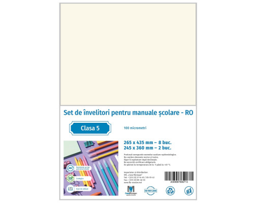 Set de invelitori pt clasa 5 mold. 100mic CM*6713 (25) Set de invelitori pt clasa 5 mold. 100mic CM*6713 (25)