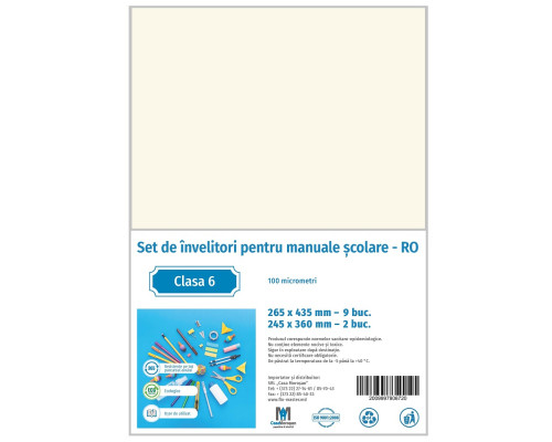 Set de invelitori pt clasa 6 mold. 100mic CM*6720 (25) Set de invelitori pt clasa 6 mold. 100mic CM*6720 (25)