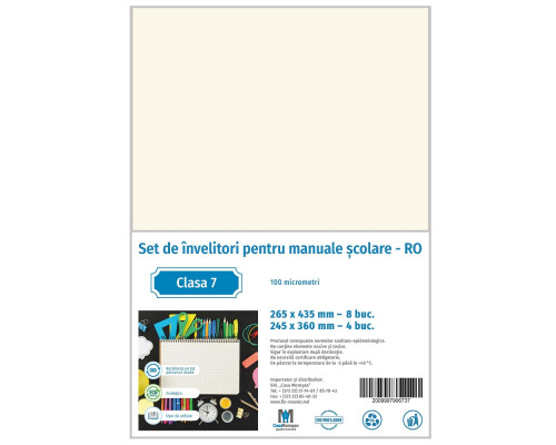 Set de invelitori pt clasa 7 mold. 100mic CM*6737 (25) Set de invelitori pt clasa 7 mold. 100mic CM*6737 (25)