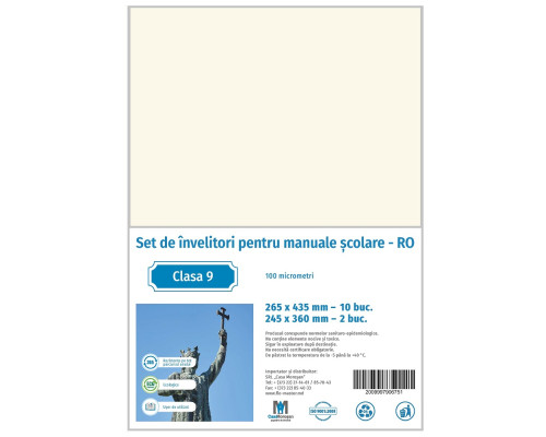 Set de invelitori pt clasa 9 mold. 100mic CM*6751 (25) Set de invelitori pt clasa 9 mold. 100mic CM*6751 (25)