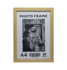 Rama foto A4 lemn deschis, 20mm F2015-01 CM*7550