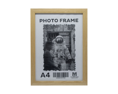 Фоторамка A4 светлое дерево, 20мм F2015-01 CM*7550 Фоторамка A4 светлое дерево, 20мм F2015-01 CM*7550