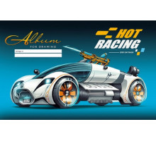 Album pentru desen, A4, 12foi, pe capse, 100g, perforare, diz.23042