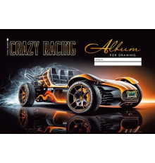 Album pentru desen, A4, 12foi, pe capse, 100g, perforare, diz.23043