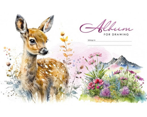 Album pentru desen, A4, 24 foi, pe capse, 100g, perforare, diz.23046 Album pentru desen, A4, 24 foi, pe capse, 100g, perforare, diz.23046