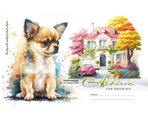 Album pentru desen, A4, 24 foi, pe capse, 100g, perforare, diz.23047 Album pentru desen, A4, 24 foi, pe capse, 100g, perforare, diz.23047