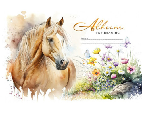 Album pentru desen, A4, 24 foi, pe capse, 100g, perforare, diz.23048 Album pentru desen, A4, 24 foi, pe capse, 100g, perforare, diz.23048