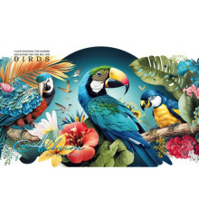 Album pentru desen, A4, 30 foi, pe capse, 100g, perforare, diz.23049