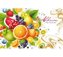 Album pentru desen, A4, 30 foi, pe capse, 100g, perforare, diz.23051